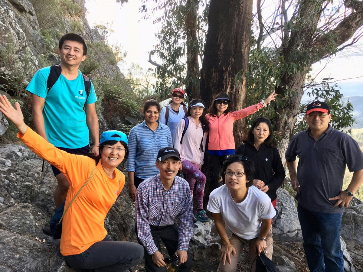  Everybody on Cathedral Mountain